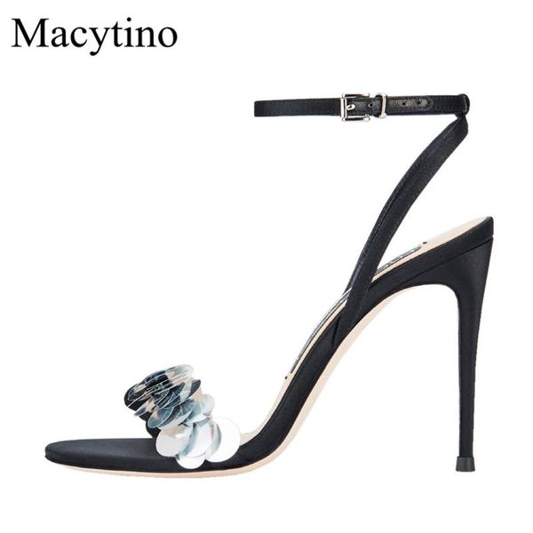 dress shoes summer ladies high-heeled sandals with sequins decorative round toe stiletto high heels fashion party, Black
dress shoes summer ladies high-heeled sandals with sequins decorative round toe stiletto high heels fashion party, Black