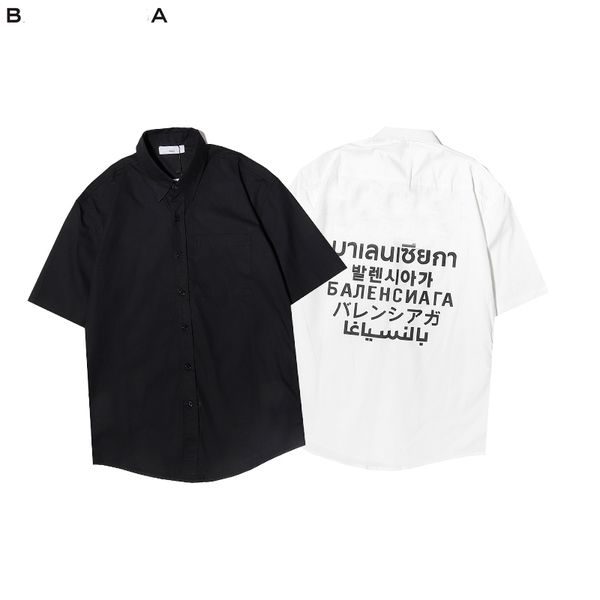 spring summer men's and women's multi-language t shirts letter embroidery cotton black short sleeve t-shirt, White;black
spring summer men's and women's multi-language t shirts letter embroidery cotton black short sleeve t-shirt, White;black