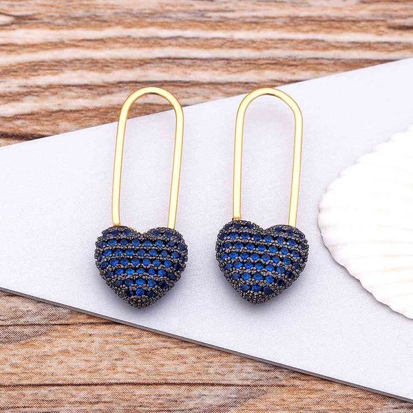 punk safety pin drop heart earrings for women gothic copper zircon gold trendy hiphop fashion female jewelry gifts, Golden
punk safety pin drop heart earrings for women gothic copper zircon gold trendy hiphop fashion female jewelry gifts, Golden