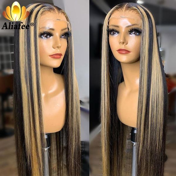 lace wigs aliafee highlight honey blonde color 13x4 front wig with baby hair human 4x4 closure remy for women, Black;brown
lace wigs aliafee highlight honey blonde color 13x4 front wig with baby hair human 4x4 closure remy for women, Black;brown