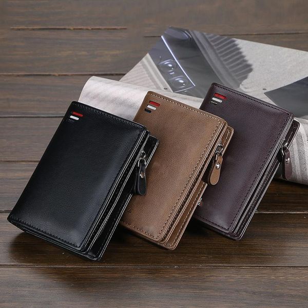 fashion card purse business casual short men wallets multifunction organ leather wallet male zipper with coin pocket, Red;black
fashion card purse business casual short men wallets multifunction organ leather wallet male zipper with coin pocket, Red;black