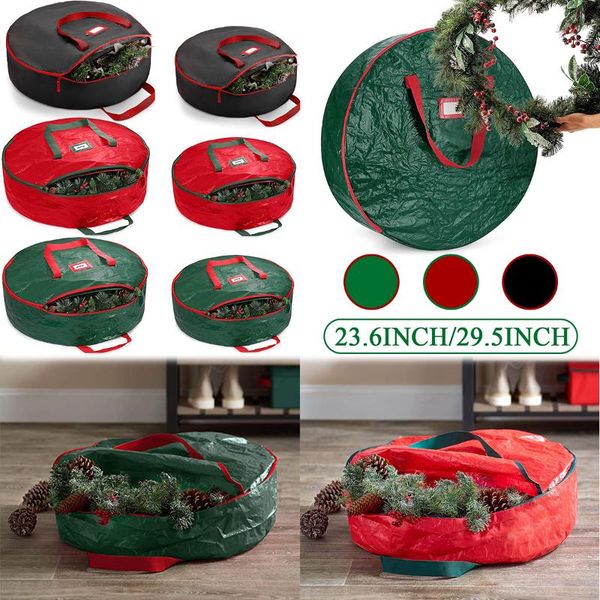 storage bags christmas wreath bag foldable transparent xmas tree tear resistant cover with handle for home party decor
storage bags christmas wreath bag foldable transparent xmas tree tear resistant cover with handle for home party decor