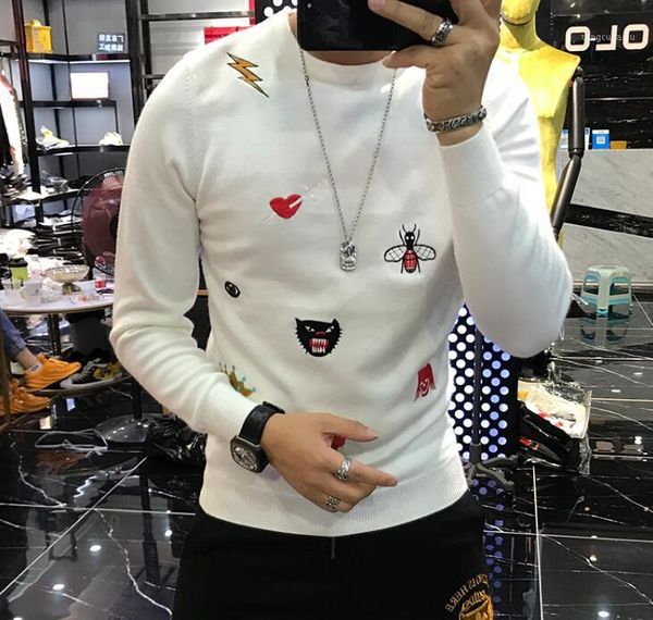 men's sweaters mens causal o neck sweater d autumn winter christmas pullover knitted jumper slim fit male clothes, White;black
men's sweaters mens causal o neck sweater d autumn winter christmas pullover knitted jumper slim fit male clothes, White;black
