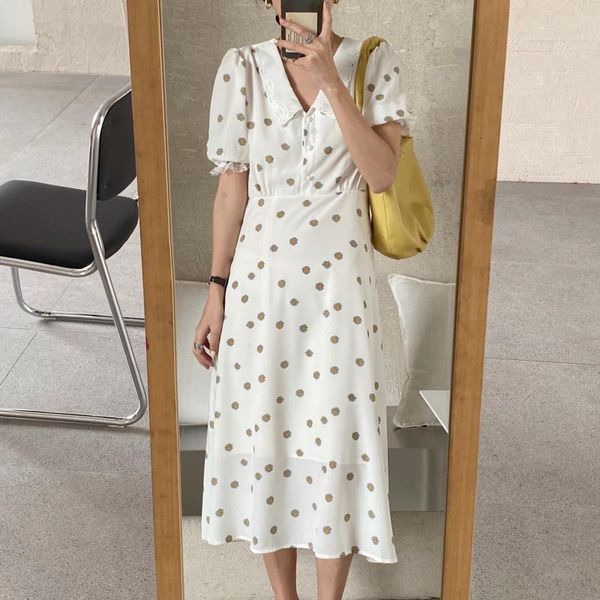 casual dresses elegance summer chic sweet short sleeves all match femme a-line printed florals long es vestidos 4i3x, Black;gray
casual dresses elegance summer chic sweet short sleeves all match femme a-line printed florals long es vestidos 4i3x, Black;gray