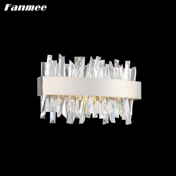 modern prism crystal wall sconce led chrome rectangular bath light clear cristal living room fixture bedroom lamp
modern prism crystal wall sconce led chrome rectangular bath light clear cristal living room fixture bedroom lamp