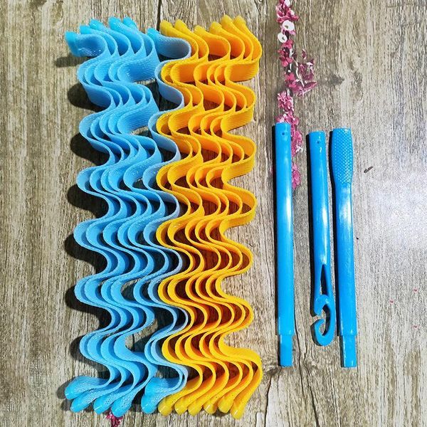 12pcs/pack diy magic hair curler portable hairstyle roller sticks durable beauty makeup curling styling tools1, Black
12pcs/pack diy magic hair curler portable hairstyle roller sticks durable beauty makeup curling styling tools1, Black