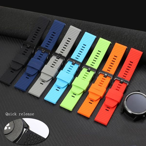 watch bands waterproof silicone strap 20 22mm black green red orange rubber bracelet replacement belt for huawei gt/gt2 quick release, Black;brown
watch bands waterproof silicone strap 20 22mm black green red orange rubber bracelet replacement belt for huawei gt/gt2 quick release, Black;brown