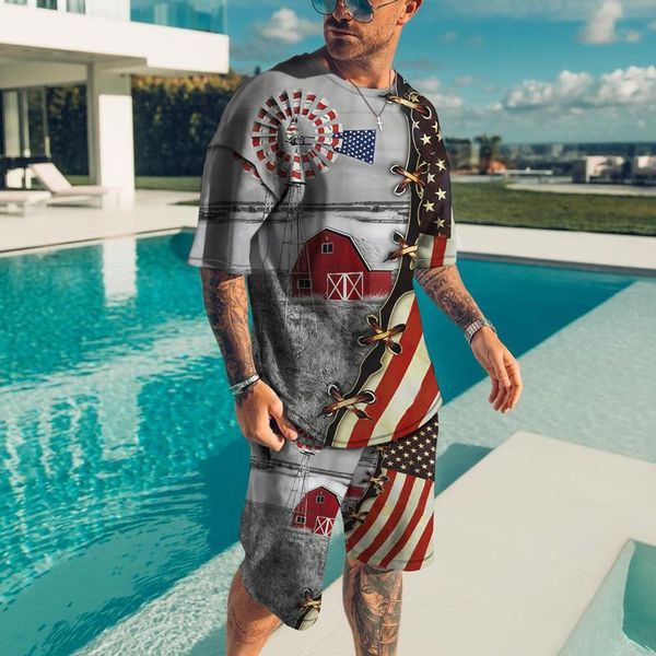 men's tracksuits summer men's suit o-neck t-shirt beach shorts 2piece set comfortable breathable quick-drying sportswear casual gym, Gray
men's tracksuits summer men's suit o-neck t-shirt beach shorts 2piece set comfortable breathable quick-drying sportswear casual gym, Gray