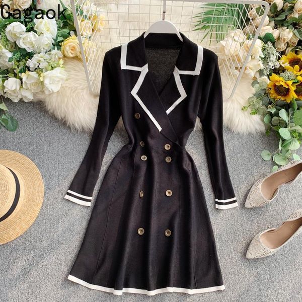 casual dresses gagaok women office lady knitted dress spring autumn notched empire button a-line patchwork mini slim female fashion, Black;gray
casual dresses gagaok women office lady knitted dress spring autumn notched empire button a-line patchwork mini slim female fashion, Black;gray