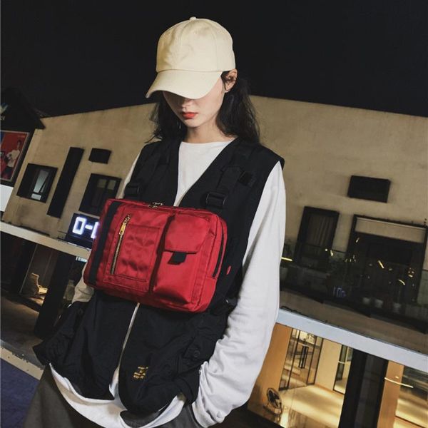 nylon chest vest bag multifunction shoulder ladies casual men women hip hop streetwear elegant lightweight daily pouch waist bags
nylon chest vest bag multifunction shoulder ladies casual men women hip hop streetwear elegant lightweight daily pouch waist bags