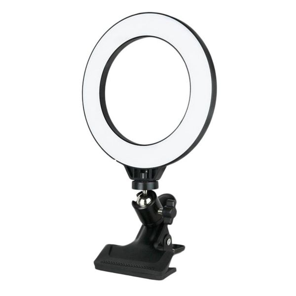 6inch selfie ring light video conference lighting with clamp mount 3 modes&6 level dimmable for lapflash heads
6inch selfie ring light video conference lighting with clamp mount 3 modes&6 level dimmable for lapflash heads