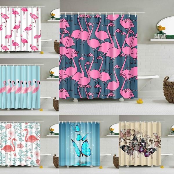 cartoon animal horse flamingo printing bath polyester shower curtain for bathroom nordic waterproof curtains home decor
cartoon animal horse flamingo printing bath polyester shower curtain for bathroom nordic waterproof curtains home decor