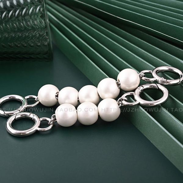 bag parts & accessories 1pc fashion replaceable refined cut geng shoulder strap extension extended pearl short chain multi size small, Black
bag parts & accessories 1pc fashion replaceable refined cut geng shoulder strap extension extended pearl short chain multi size small, Black