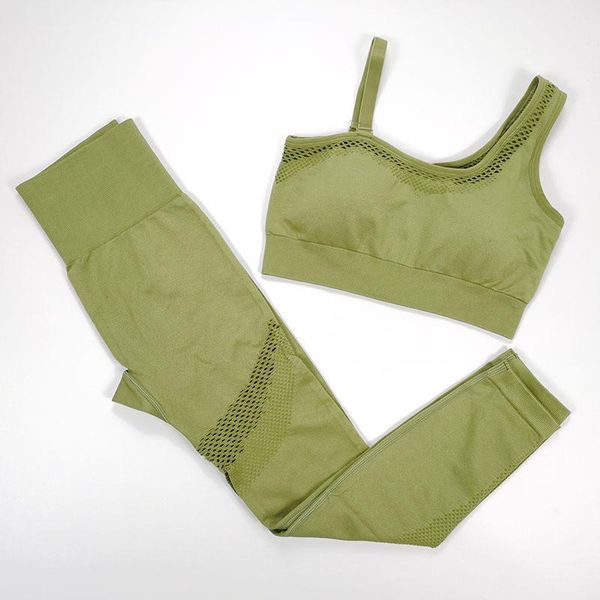 yoga outfit women seamless set gym clothing sportswear hollow out leggings padded one shoulder sport bra workout clothes
yoga outfit women seamless set gym clothing sportswear hollow out leggings padded one shoulder sport bra workout clothes