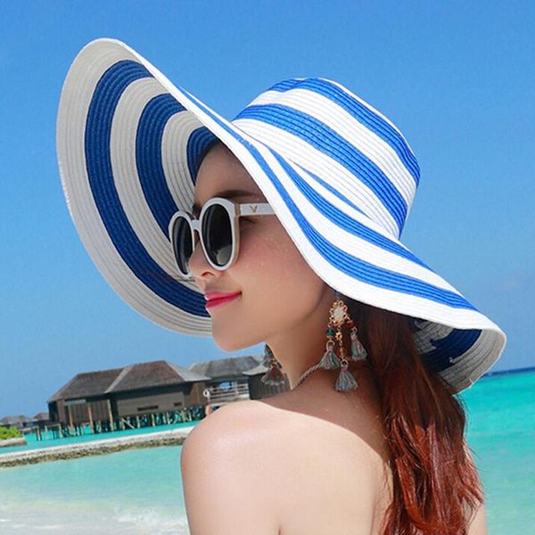 wide large brim beach sports hat folding black white striped women vacation tour summer 890368 outdoor hats
wide large brim beach sports hat folding black white striped women vacation tour summer 890368 outdoor hats