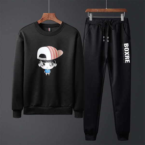 tracksuits suit men's sweater spring and autumn korean fashion casual sports pants student coat, Gray
tracksuits suit men's sweater spring and autumn korean fashion casual sports pants student coat, Gray