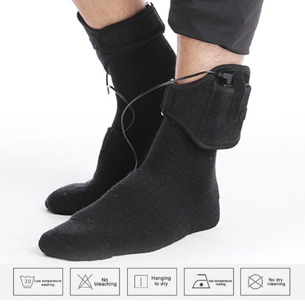 sports socks electric heated wool velvet winter foot warmer for men women with battery box skiing hiking camping hunting, Black
sports socks electric heated wool velvet winter foot warmer for men women with battery box skiing hiking camping hunting, Black