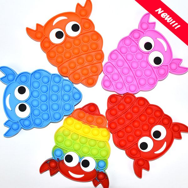 push bubble sensory fidget toys hermit crab tress squeeze toy for children autism anxiety stress relief squishy (multicolored)
push bubble sensory fidget toys hermit crab tress squeeze toy for children autism anxiety stress relief squishy (multicolored)
