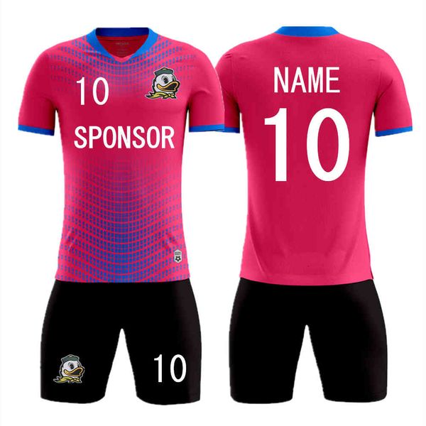kids soccer jersey set short sleeve training suit men women print football uniforms custom boys girls v-neck sportswear
kids soccer jersey set short sleeve training suit men women print football uniforms custom boys girls v-neck sportswear