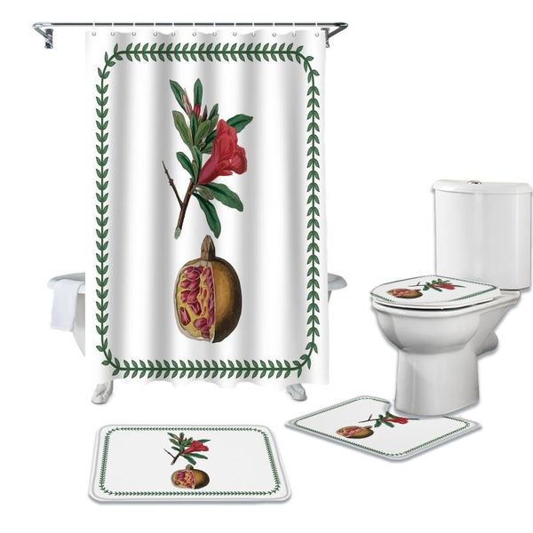 shower curtains plant flower leaf fruit pomegranate curtain toilet lid cover bath mat set bathroom rug bathtub home decor
shower curtains plant flower leaf fruit pomegranate curtain toilet lid cover bath mat set bathroom rug bathtub home decor