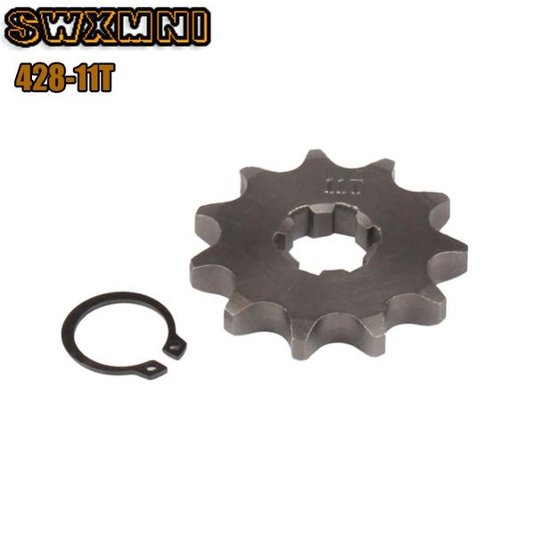 front engine 428# 11t teeth 17mm 20mm chain sprocket with retainer plate locker for dirt pit bike atv quad go kart moped buggy assembly
front engine 428# 11t teeth 17mm 20mm chain sprocket with retainer plate locker for dirt pit bike atv quad go kart moped buggy assembly