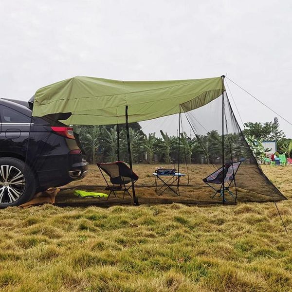 tents and shelters car trunk tent rear extension sunshade rainproof awning for barbecue camping travel
tents and shelters car trunk tent rear extension sunshade rainproof awning for barbecue camping travel
