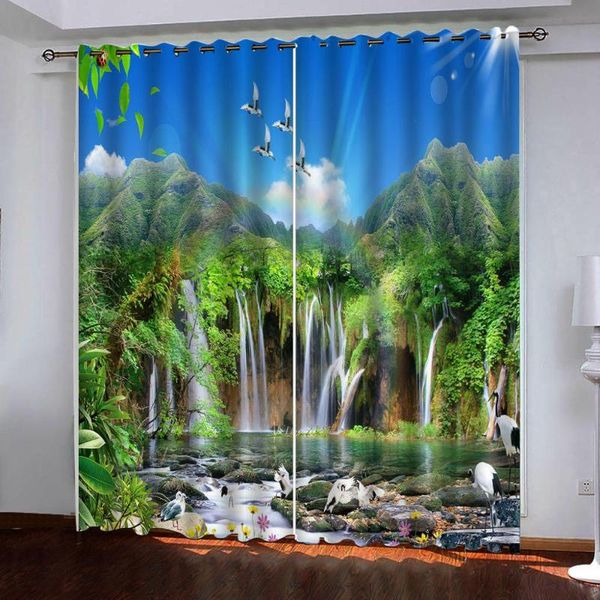 curtain & drapes 3d blackout curtains beautiful scenic waterfall in the mountains for living room bedroom decoration custom
curtain & drapes 3d blackout curtains beautiful scenic waterfall in the mountains for living room bedroom decoration custom