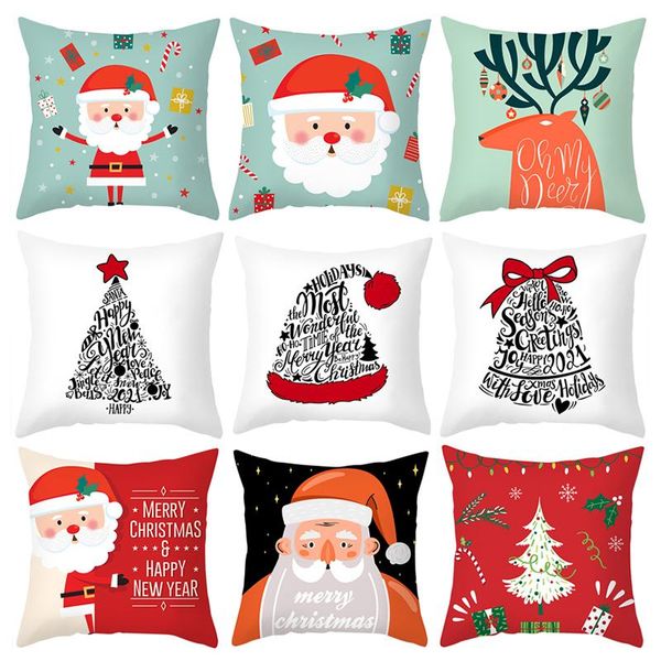 cushion/decorative pillow christmas pillowcase santa claus throw cover tree case cushion for living room square home decor
cushion/decorative pillow christmas pillowcase santa claus throw cover tree case cushion for living room square home decor
