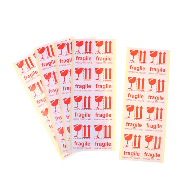 40pcs of self-adhesive shipping label stickers fragile handle with care warning label sticker
40pcs of self-adhesive shipping label stickers fragile handle with care warning label sticker