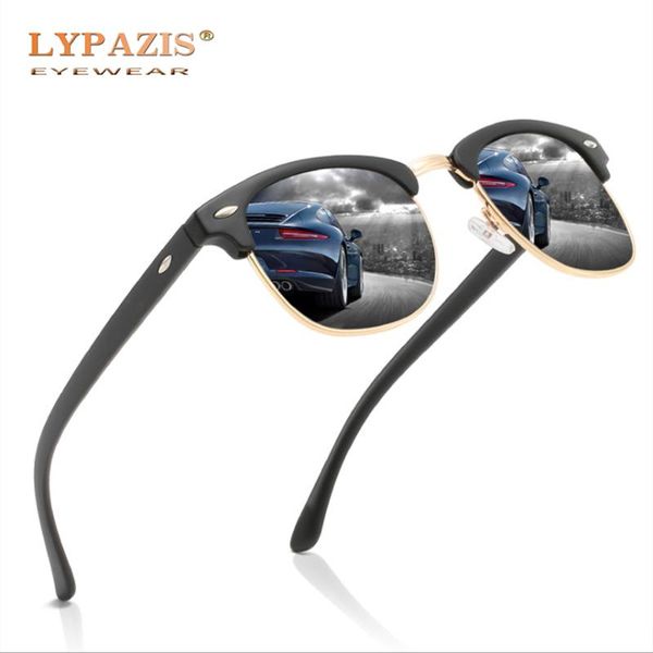 sunglasses 2021 polarized men women brand design classic eye sun glasses male female semi rimless shades uv400, White;black
sunglasses 2021 polarized men women brand design classic eye sun glasses male female semi rimless shades uv400, White;black