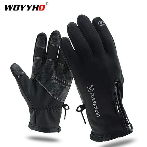 outdoor cycling ski non-slip touch screen gloves,men winter mountaineering full-finger gloves,warm and waterproof zipper gloves, Black
outdoor cycling ski non-slip touch screen gloves,men winter mountaineering full-finger gloves,warm and waterproof zipper gloves, Black