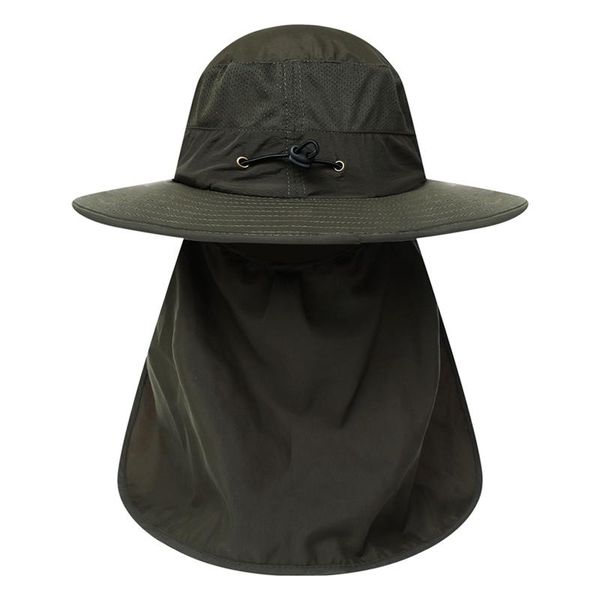 cloches fishing hat cap neck sun protection wide large brim quick drying summer caps climbing men with string, Blue;gray
cloches fishing hat cap neck sun protection wide large brim quick drying summer caps climbing men with string, Blue;gray