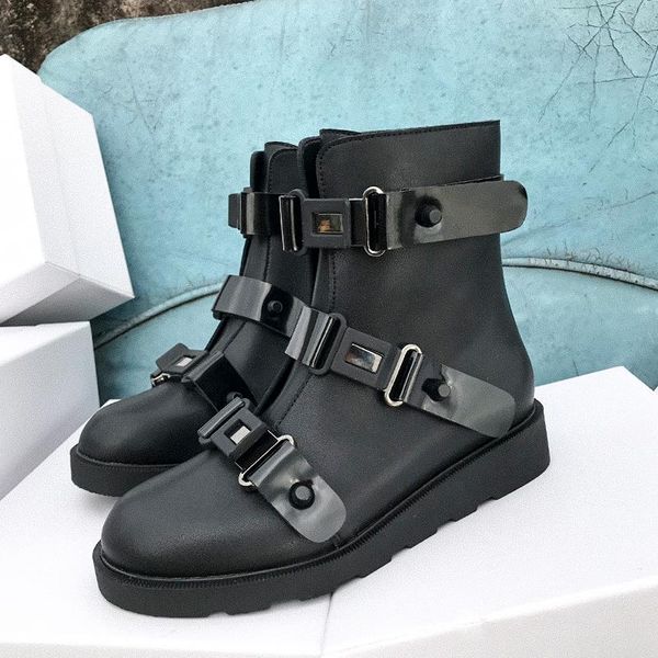 boots bota feminina 2021 shoes woman ankle flats belt buckle motorcycle platform botas mujer zapatos de, Black
boots bota feminina 2021 shoes woman ankle flats belt buckle motorcycle platform botas mujer zapatos de, Black