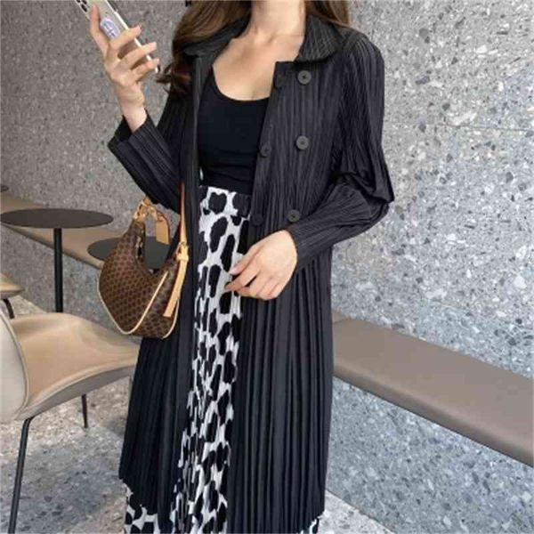 coats miyake fold double-breasted the sleeve trench coat turn-down collar loose long windbreaker, Tan;black
coats miyake fold double-breasted the sleeve trench coat turn-down collar loose long windbreaker, Tan;black