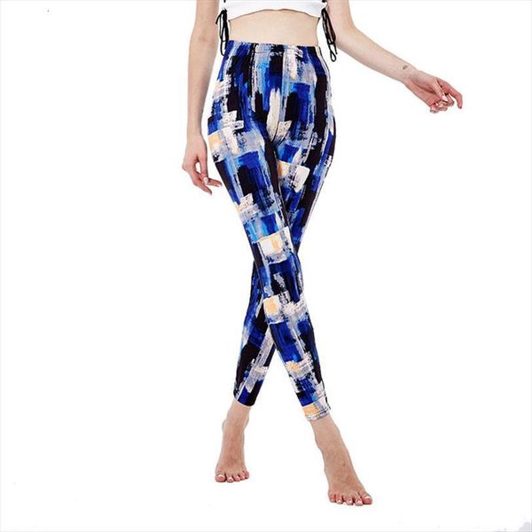 high waist graffiti style slim womens leggings stretch trouser workout ink stripe grid leopard rose star pattern gym pants, Black
high waist graffiti style slim womens leggings stretch trouser workout ink stripe grid leopard rose star pattern gym pants, Black