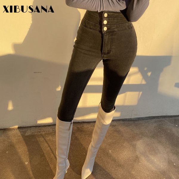 spring autumn skinny jeans women denim pants casual stretch elastic pencil pant high waist tight trousers 210423, Blue
spring autumn skinny jeans women denim pants casual stretch elastic pencil pant high waist tight trousers 210423, Blue
