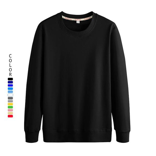 men's hoodies & sweatshirts 2021 sweater round neck 97 cotton spring and autumn sports long-sleeved t-shirt men clothing, Black
men's hoodies & sweatshirts 2021 sweater round neck 97 cotton spring and autumn sports long-sleeved t-shirt men clothing, Black