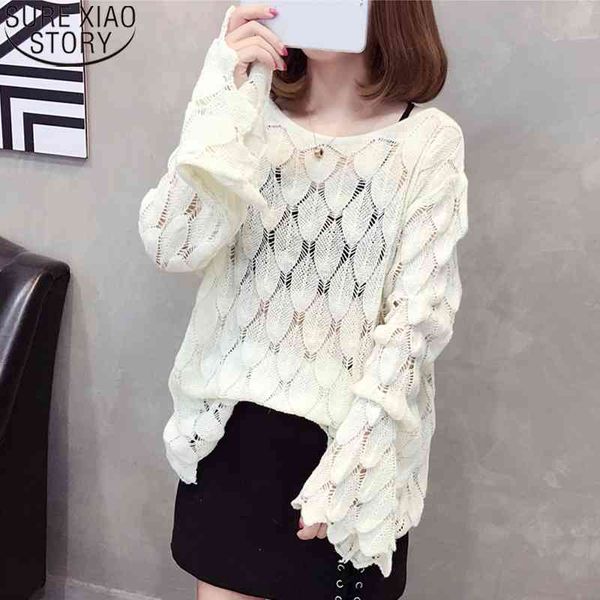casual hollow out sweaters for autumn loose knitted sweater fashion butterfly sleeve jumper women sueter mujer 12269 210417, White;black
casual hollow out sweaters for autumn loose knitted sweater fashion butterfly sleeve jumper women sueter mujer 12269 210417, White;black