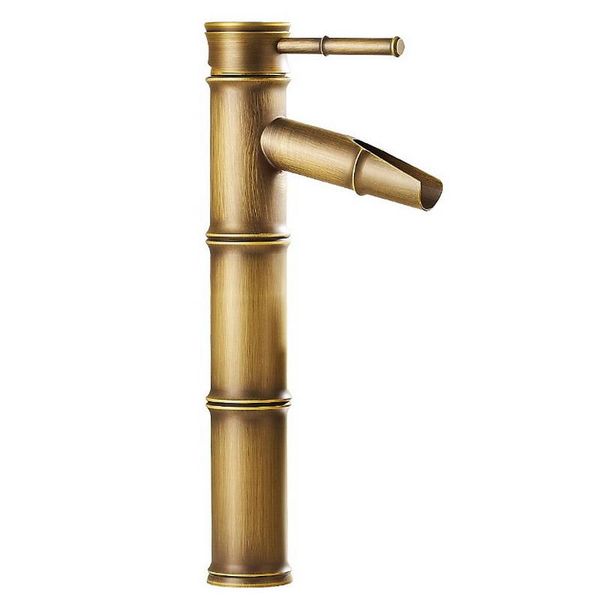 bathroom sink faucets antique brass bamboo style single handle lever deck mounted hole faucet vessel basin mixer tap aan016
bathroom sink faucets antique brass bamboo style single handle lever deck mounted hole faucet vessel basin mixer tap aan016