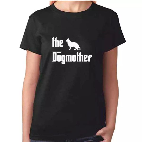 Ladies Dogmother TShirt - German Shepherd T Shirt - Alsatian Dog Clothing Gift, White;black
Ladies Dogmother TShirt - German Shepherd T Shirt - Alsatian Dog Clothing Gift, White;black
