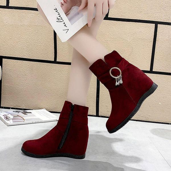boots women ankle crystal zipper flock plush ladies snow fashion shoes winter warm flats non slip woman botas mujer, Black
boots women ankle crystal zipper flock plush ladies snow fashion shoes winter warm flats non slip woman botas mujer, Black