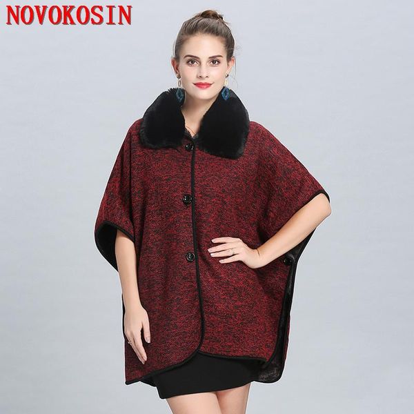 scarves 2021 winter warm fake fur neck long knitted loose poncho cape autumn women thick cardigan velvet lining coat, Blue;gray
scarves 2021 winter warm fake fur neck long knitted loose poncho cape autumn women thick cardigan velvet lining coat, Blue;gray