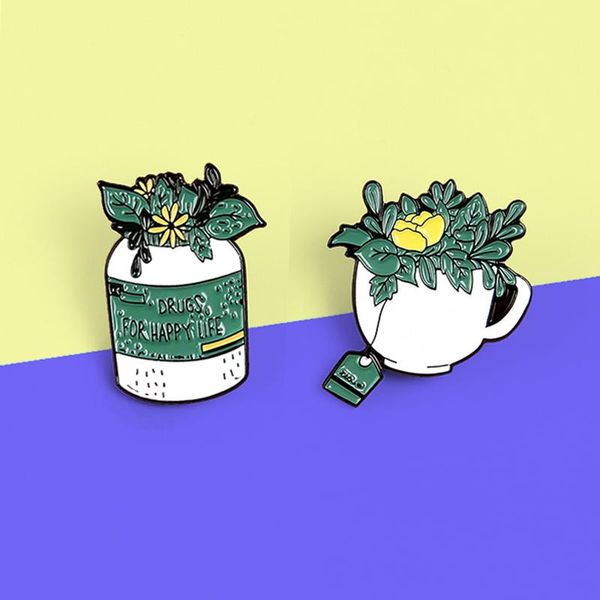 pins, brooches cute chrysanthemum daisy cup teacup teapot enamel pins yellow flower lapel badges jackets bag plant jewelry gifts, Gray
pins, brooches cute chrysanthemum daisy cup teacup teapot enamel pins yellow flower lapel badges jackets bag plant jewelry gifts, Gray