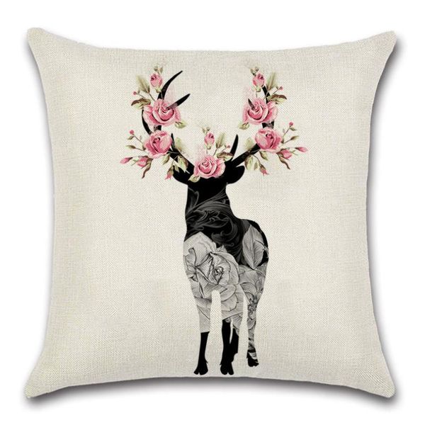 cushion/decorative pillow elk animal print linen beige cushion cover case decoration for home living room sofa chair friend gift
cushion/decorative pillow elk animal print linen beige cushion cover case decoration for home living room sofa chair friend gift