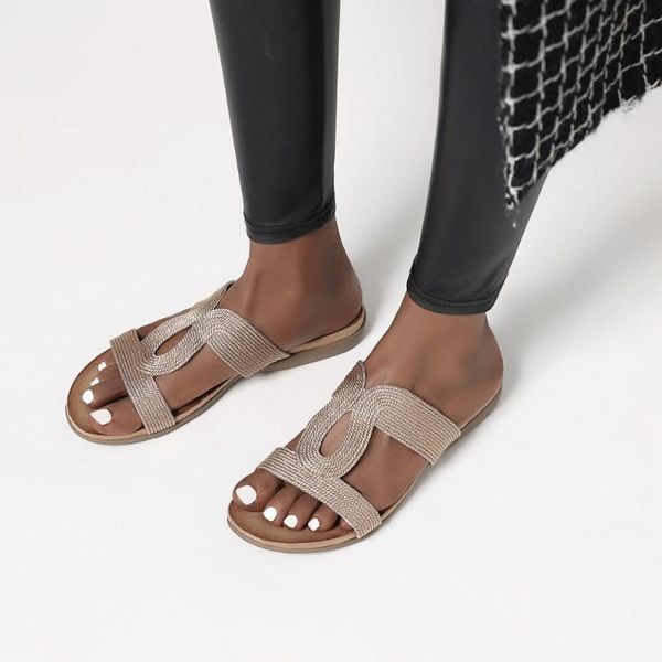 slippers women's shoes pu leather summer women female slides flat summers solid ladies flip flops plus size 35-43, Black
slippers women's shoes pu leather summer women female slides flat summers solid ladies flip flops plus size 35-43, Black