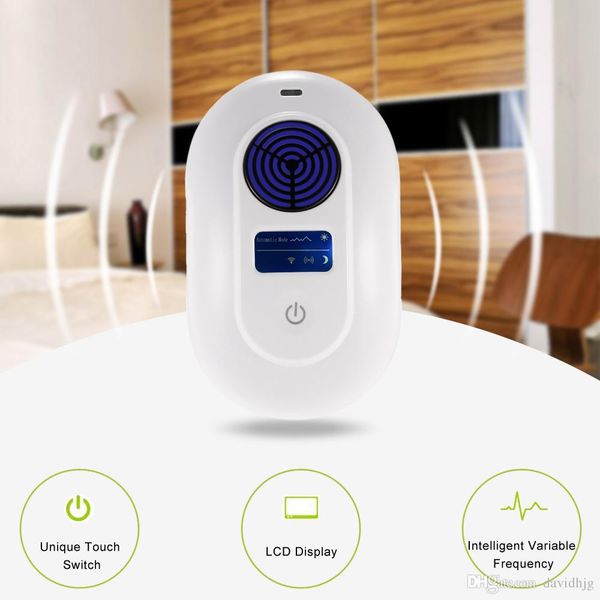 intelligent lcd elettronico ad ultrasuoni/onde elettromagnetiche del mouse repeller luce uv ratto repellente elettronica parassiti repeller, Silver
intelligent lcd elettronico ad ultrasuoni/onde elettromagnetiche del mouse repeller luce uv ratto repellente elettronica parassiti repeller, Silver