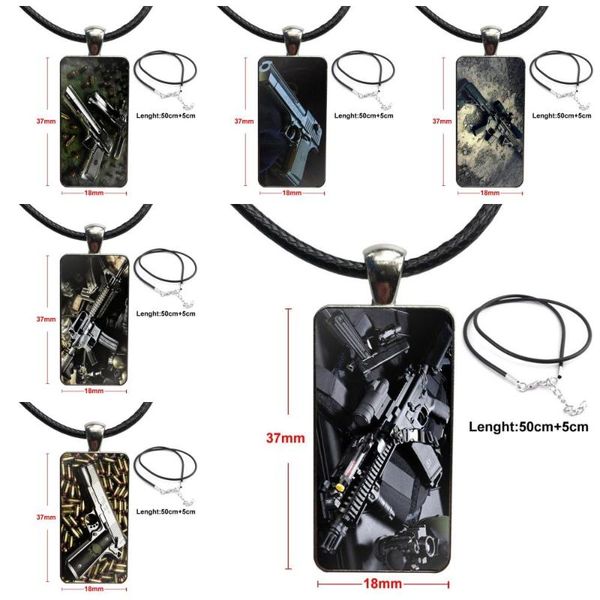 pendant necklaces army sniper rifle pistol fashion glass cabochon rectangle necklace choker jewelry for girls handmade gift, Silver
pendant necklaces army sniper rifle pistol fashion glass cabochon rectangle necklace choker jewelry for girls handmade gift, Silver
