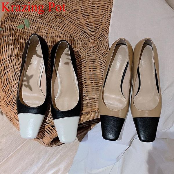 dress shoes arrivals genuine leather high heels slip on mixed colors women pumps office lady shallow dating spring l01, Black
dress shoes arrivals genuine leather high heels slip on mixed colors women pumps office lady shallow dating spring l01, Black