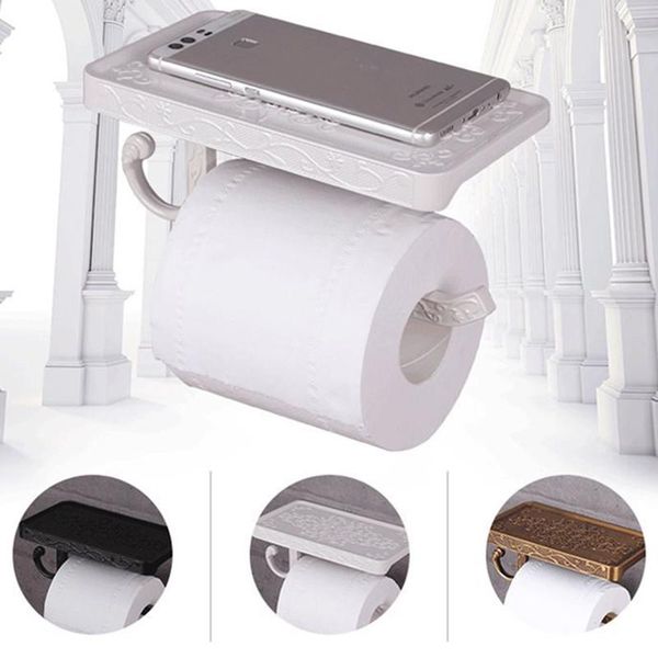 wall mounted hardware set mobile phone holder space aluminum antique roll with shelf toilet paper bathroom accessories holders
wall mounted hardware set mobile phone holder space aluminum antique roll with shelf toilet paper bathroom accessories holders