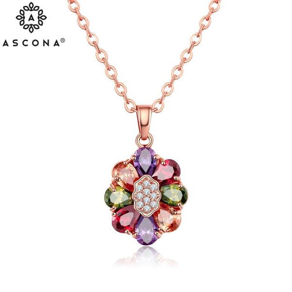 pendant necklaces ascona 2021 trendy sun flower shape necklace rose gold multicolor zircon fashion jewelry for women, Silver
pendant necklaces ascona 2021 trendy sun flower shape necklace rose gold multicolor zircon fashion jewelry for women, Silver